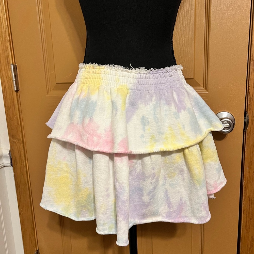 LOVE SHACK FANCY Ruffle Mini Skirt - Picture 8 of 9